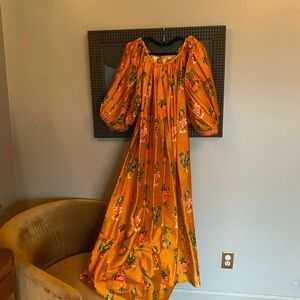 Coniglio Palm Beach Maxi Dress | Silk Dupioni